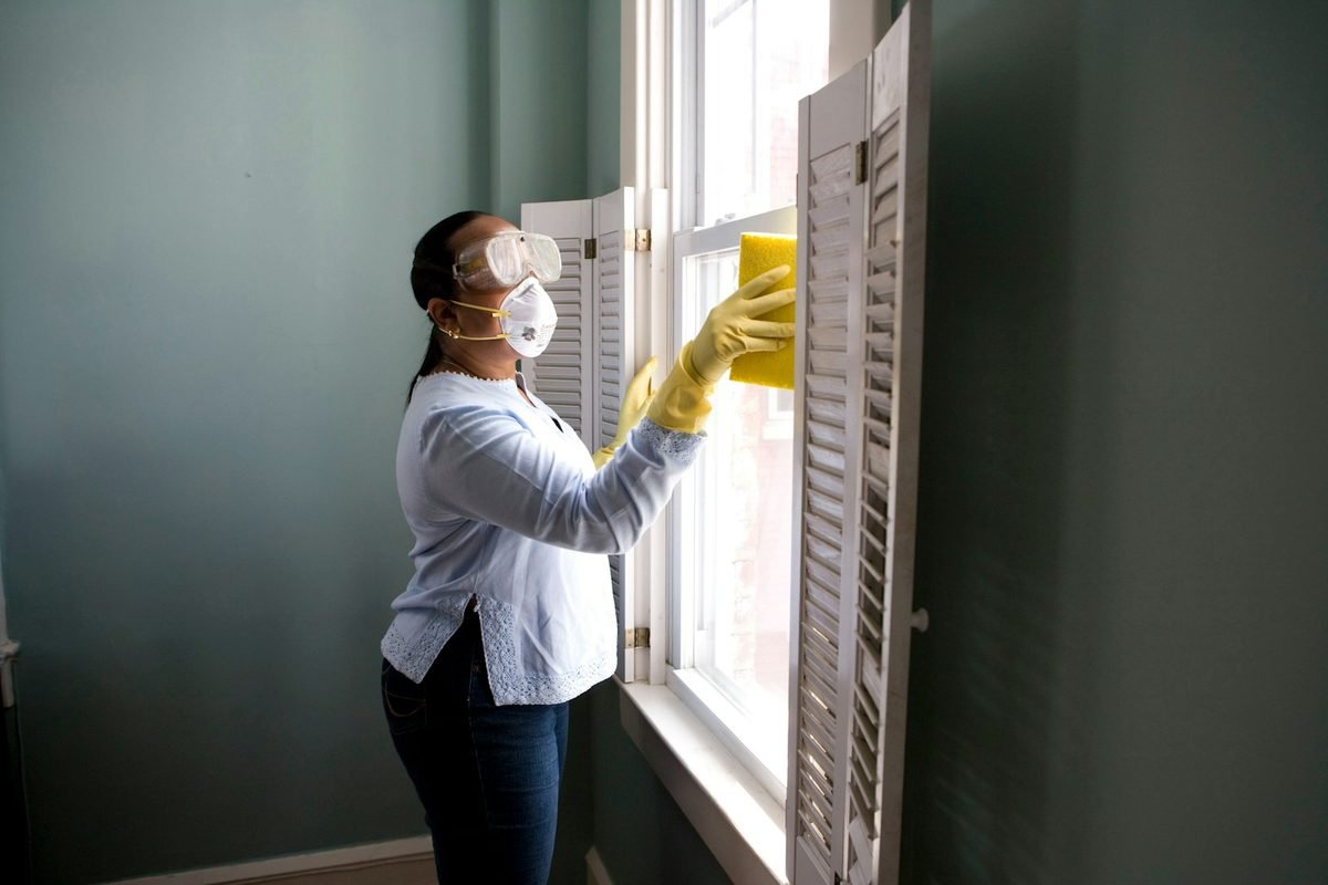 Example cleaning service website